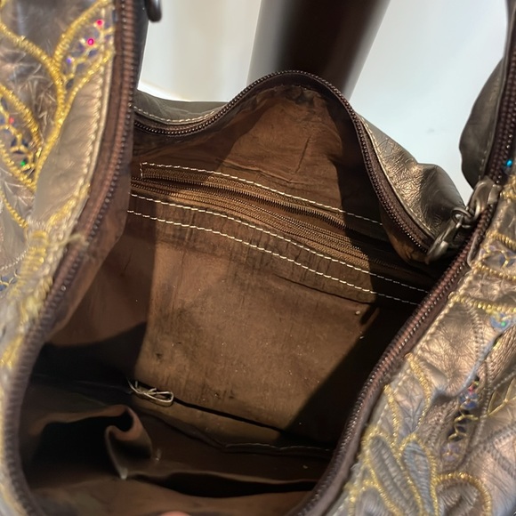 Floral Sequin purse - Picture 5 of 8